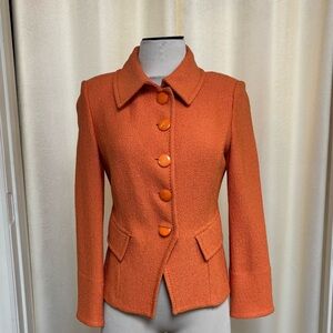 St. John Orange Blazer